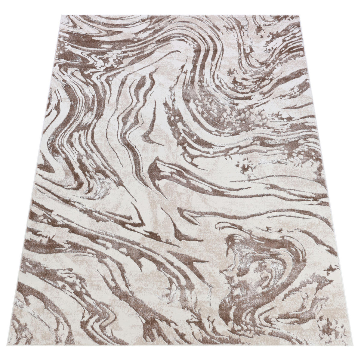 TEPPICH COMO Hellbraun 140/200 cm - Hellbraun, Kunststoff (140/200cm) - Tapiso