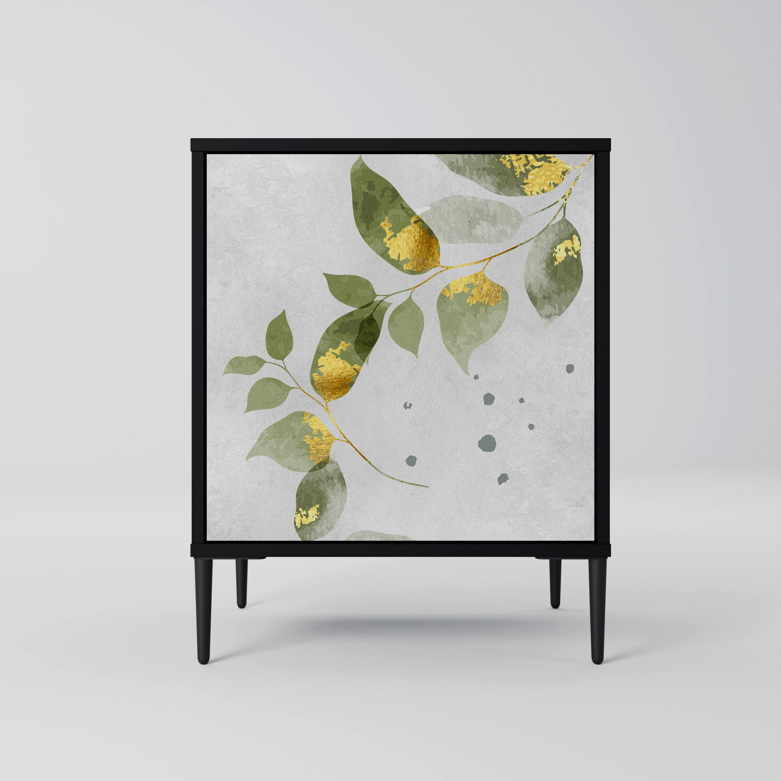 SpaceRebels Sideboard Schwarz 57.5x72.5x42 cm