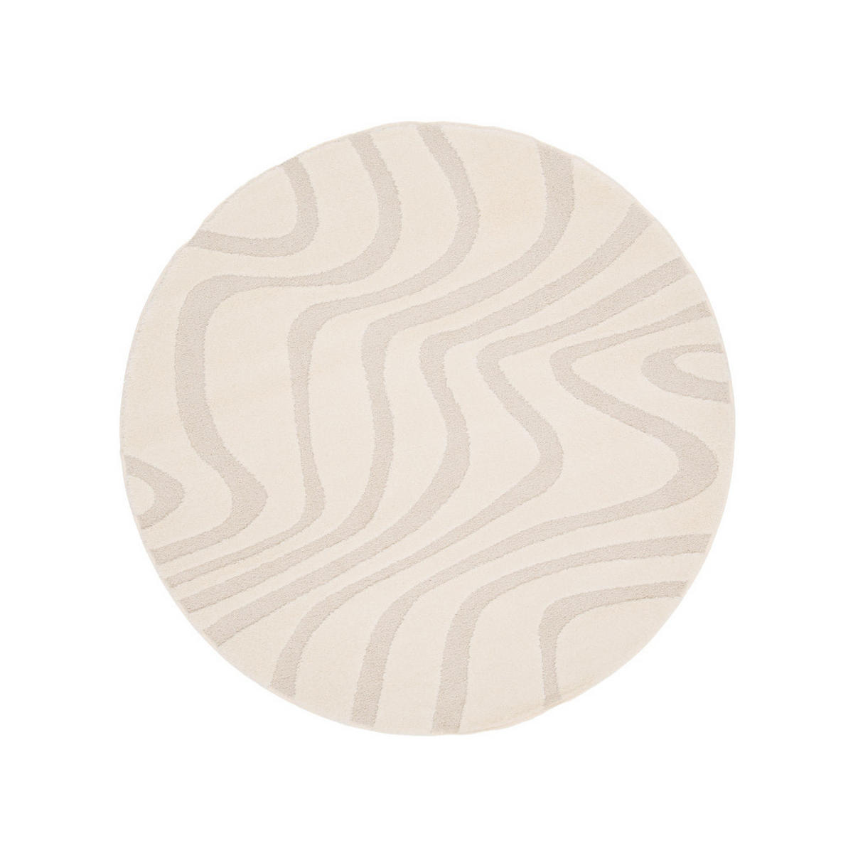 TEPPICH - Ecru - Ecru, Kunststoff (160/160cm) - Drawer