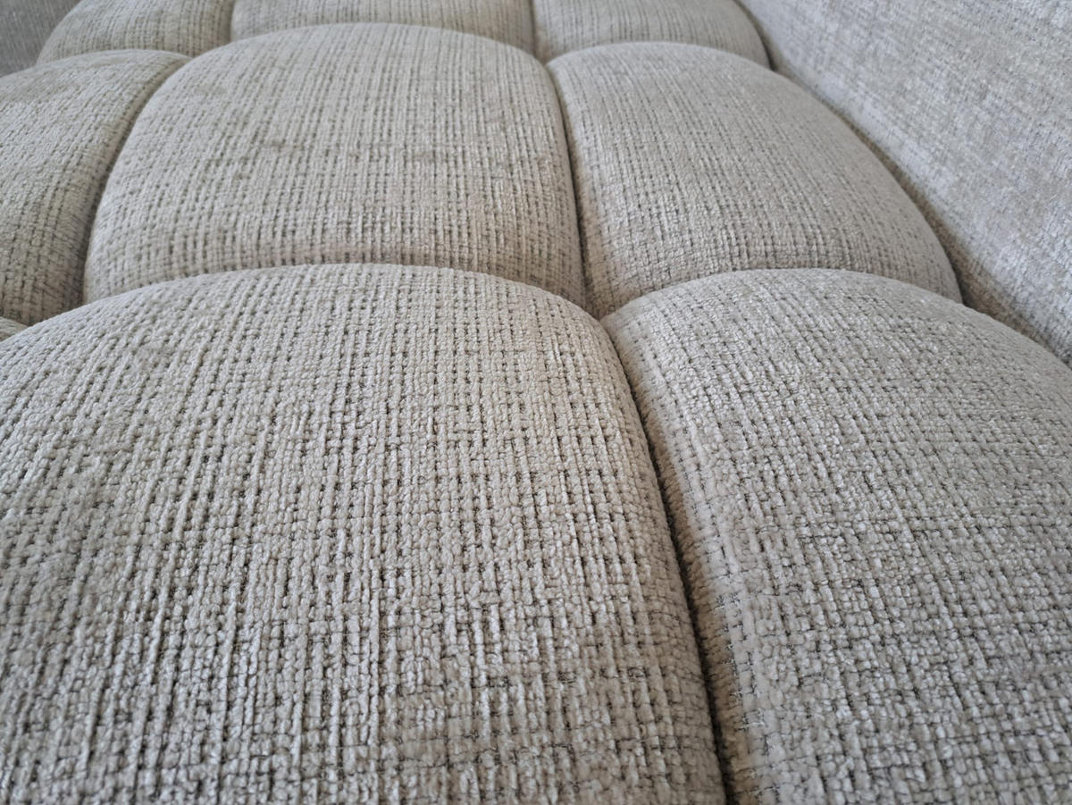 BIG-SOFA Vitton II Beige Rechts - Beige, Textil (260/85/200cm) - B&B Home