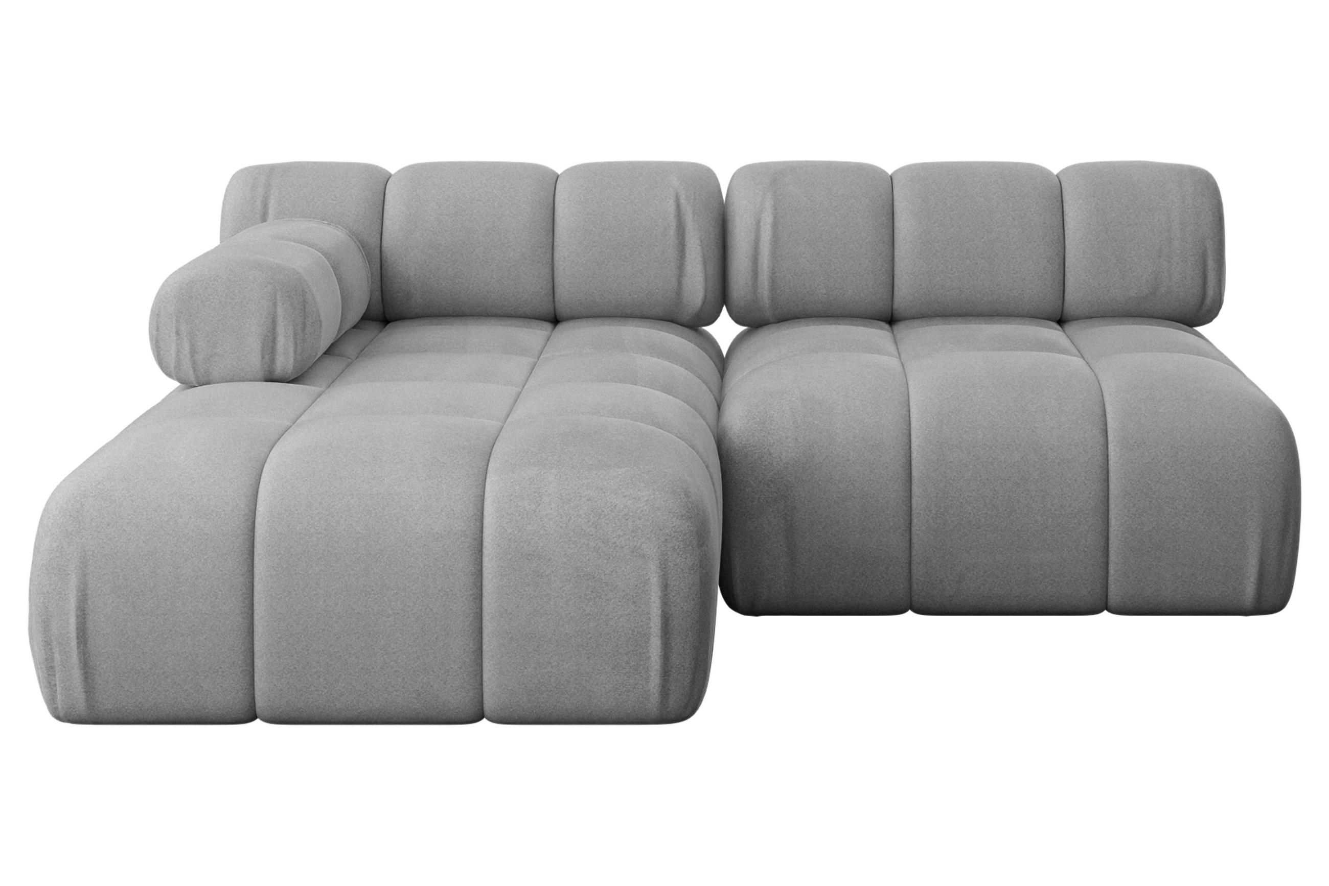 Altdecor Ecksofa Hellgrau 190x160 cm