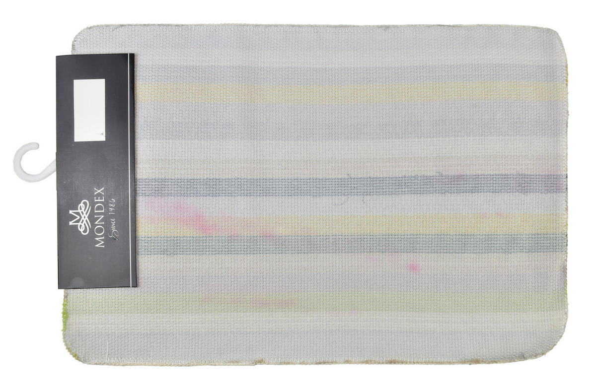 BADTEPPICH Zac Gelb 60/40/2 cm Textilien - Gelb, Textil (40/60cm) - Mondex