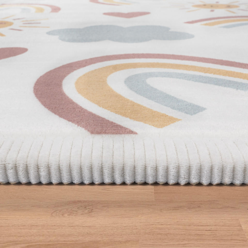 Thumbnail - Paco Home Kinderteppich, Mehrfarbig, Textil, Rechteckig, 200x280 cm, strapazierfähig, für Fußbodenheizung geeignet, Tepp...