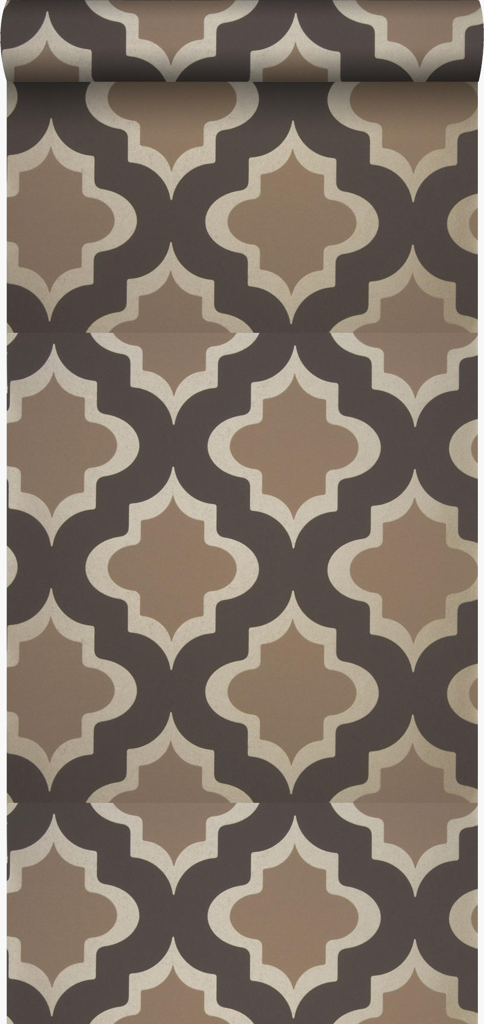 TAPETE Kasbah-Motiv 52 cm x 10.05 m - Gelb, Papier (52/1000cm) - Origin Wallcoverings