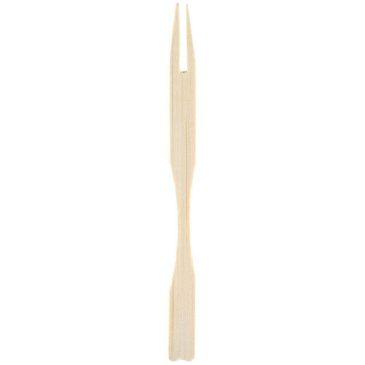 SNACKGABELN Bambus 100 Stück. - Kirschbaumfarben, Holz (9cm) - Excellent Houseware