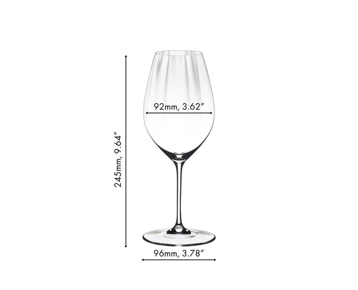 RIESLING WEINGLÄSER Performance transparent 623 ml 4er Set - Transparent, Glas (0.623L) - Riedel