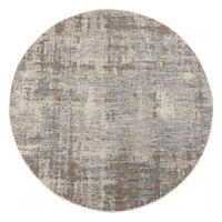 OUTDOOR-TEPPICH Catania 2 grau durchmesser 160 cm - Grau, Textil (160/160cm) - Vivaraise