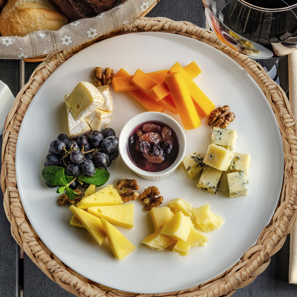 2-tlg.TABLETT-SET - Hellbraun, Textil/Metall (32/7/32cm) - Relaxdays