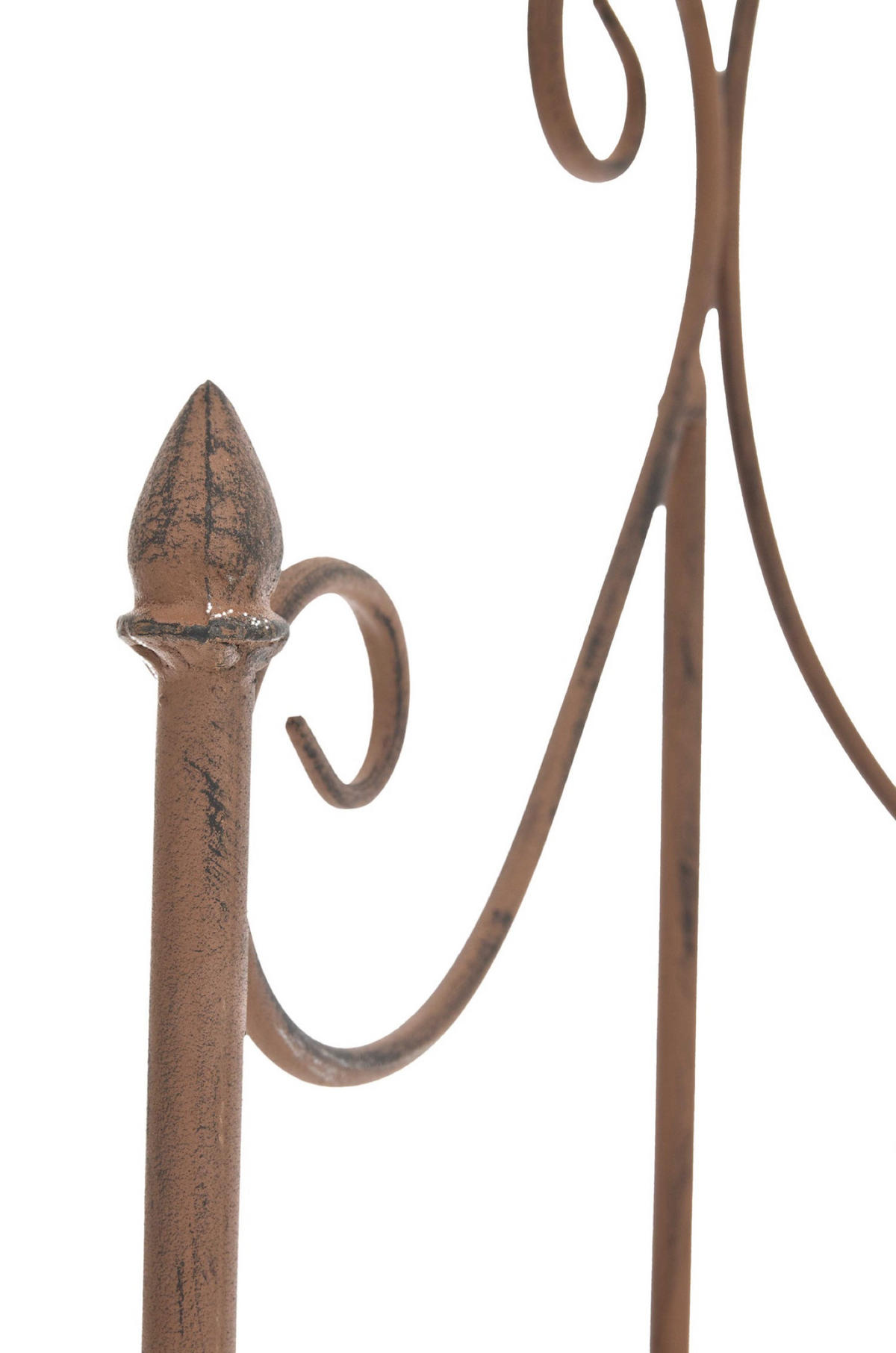 RANKGITTER Lavan antik braun - Braun, Metall (52.5/200/23cm) - TPFLiving