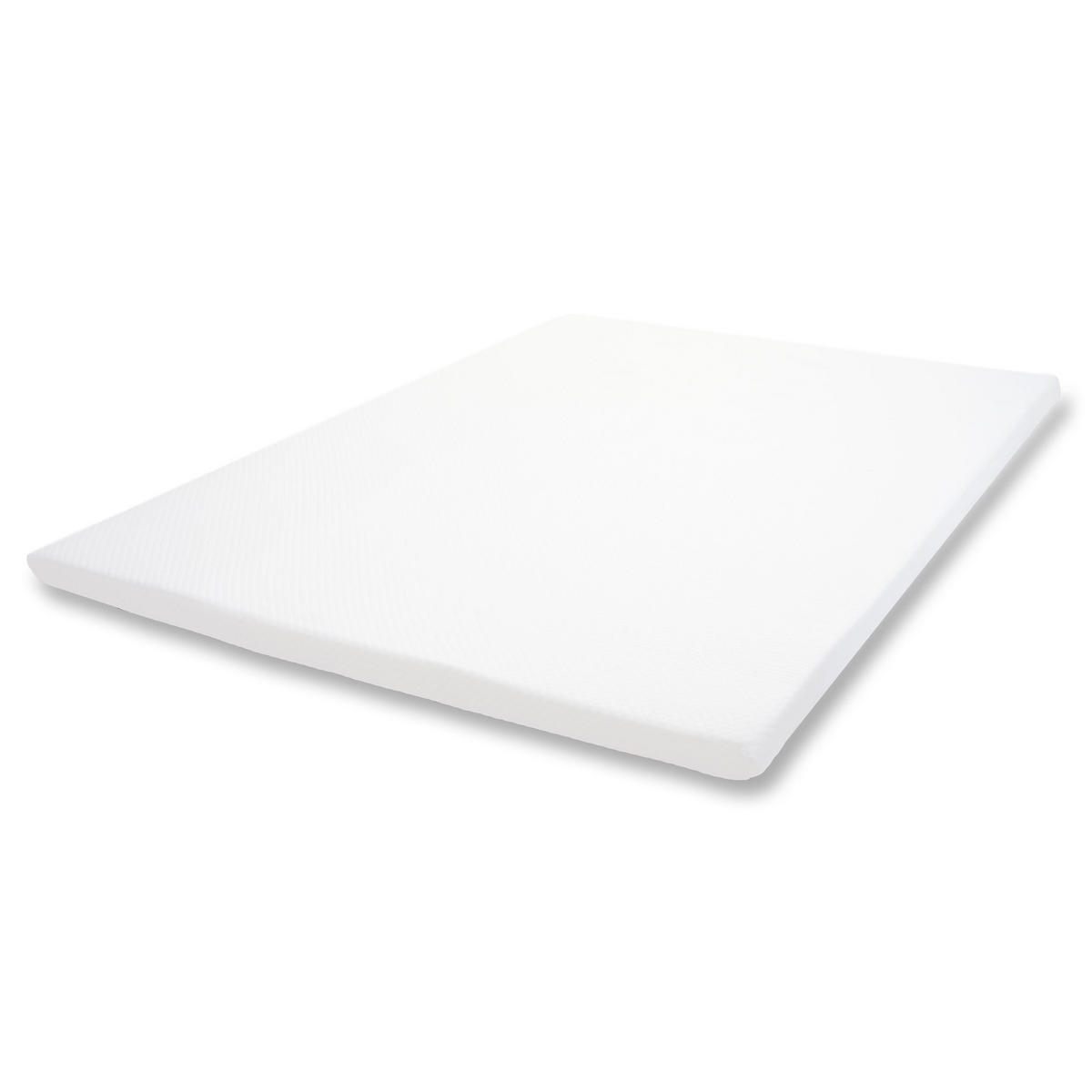 MEMORYFOAM-MATRATZENTOPPER 6CM Weiß - Weiß, Textil (200/180/6cm) - MCW