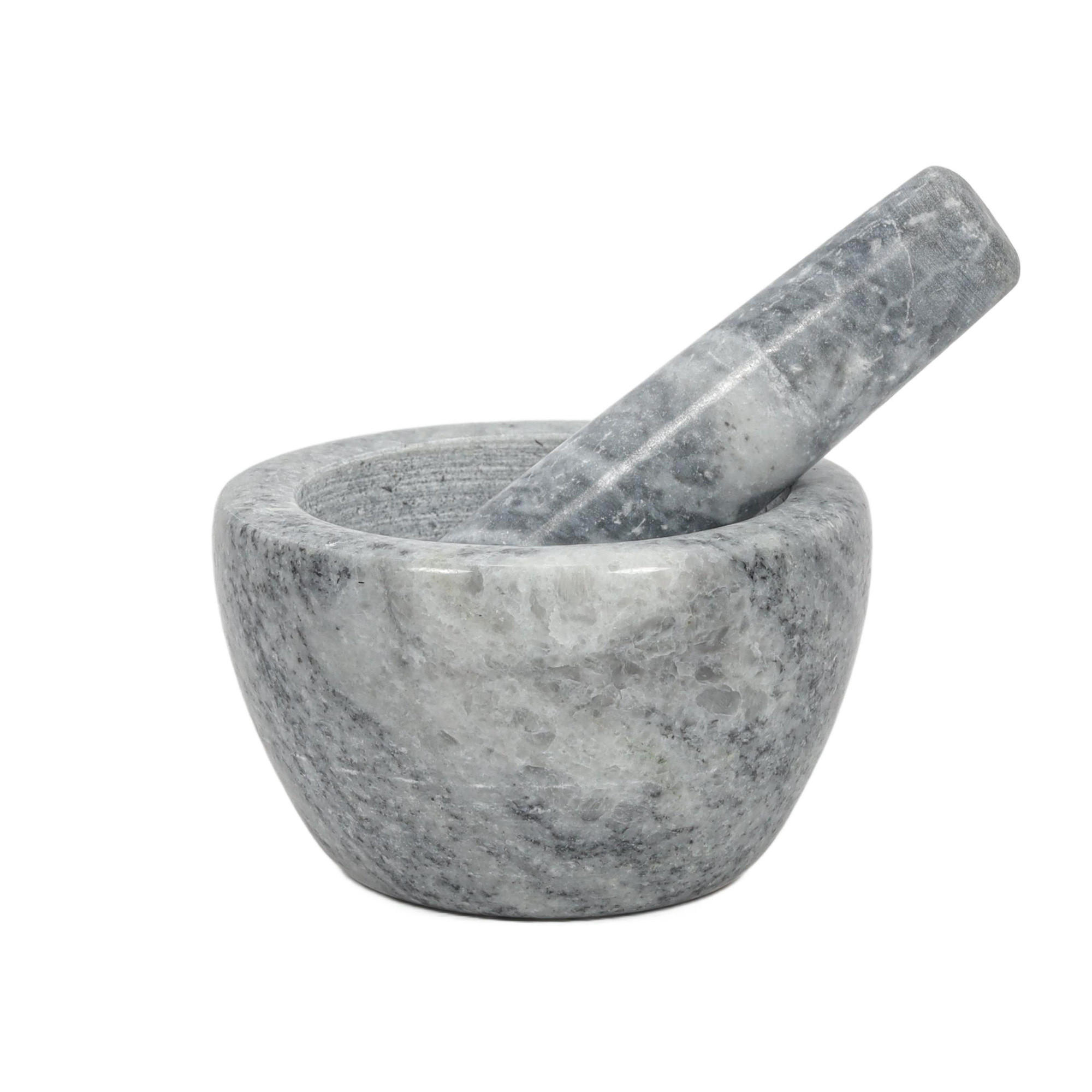 MARMORMÖRSER Luno 10/10/6 cm - Grau, Stein (10/6/10cm) - Excellent Houseware