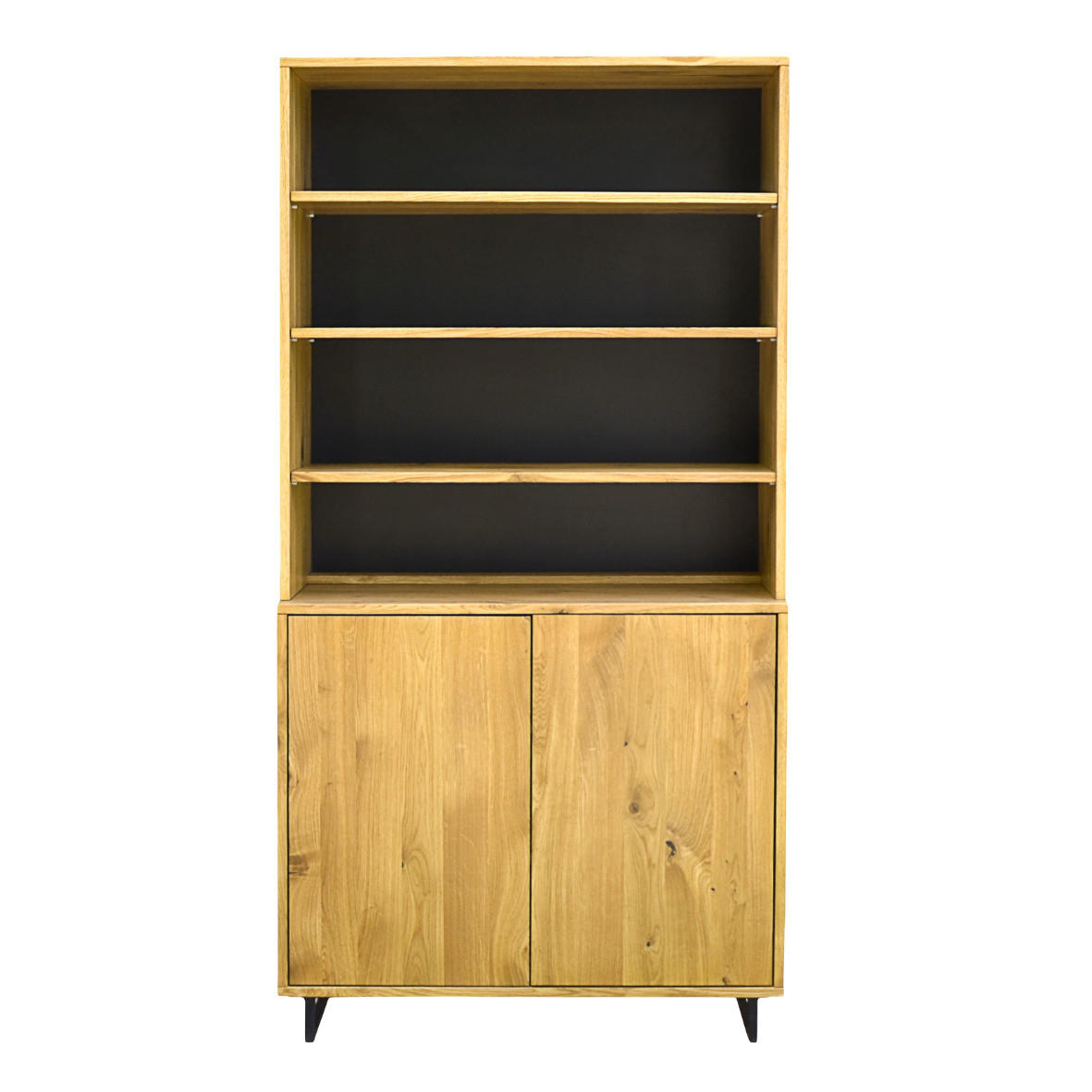 Rawood Furniture Vitrine Eiche 100x200x40 cm