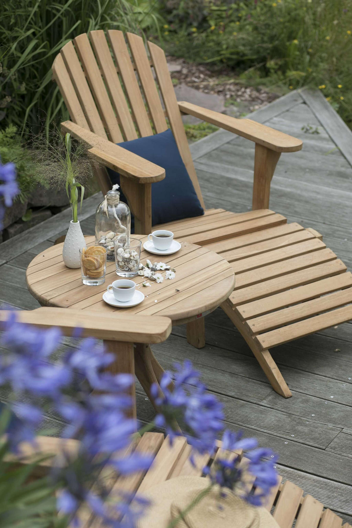 BEISTELLTISCH Burton - Naturfarben, Holz (60/60/50cm) - Mr. Deko