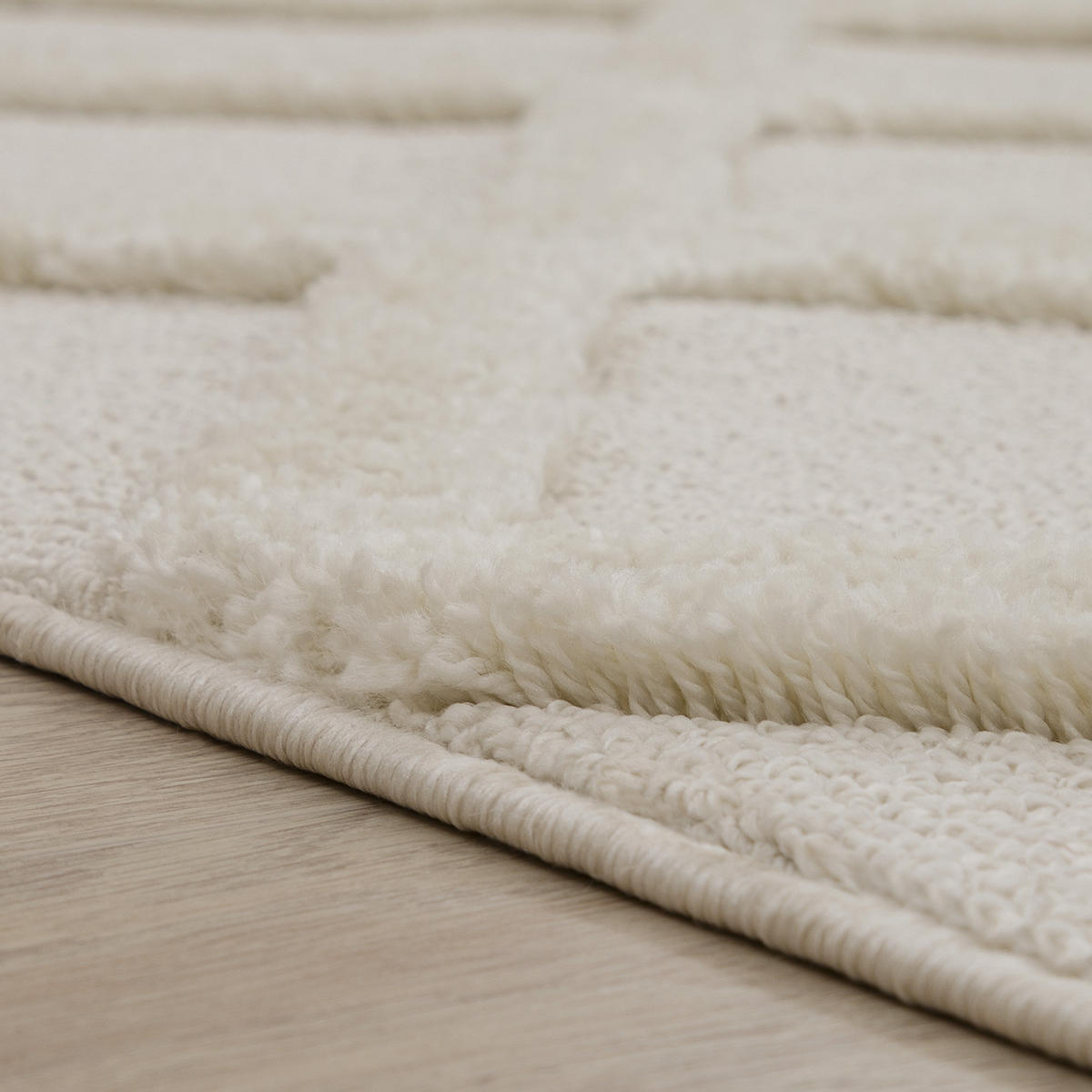 HOCHFLORTEPPICH 200/280 cm Genua 745 - Creme, Textil (200/280cm) - Paco Home