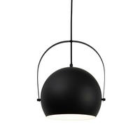 HÄNGELEUCHTE Tassino, Schwarz und weiß, 30cm - Weiß, Metall (30/25/30cm) - KOSILUM