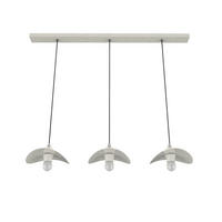 HÄNGELEUCHTE - Weiß Hochglanz, Metall (25/30/120cm) - Lumicom