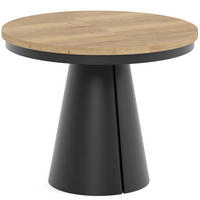 TISCH Schwarz ALMA Ausziehbar 100/176 cm - Schwarz, Holzwerkstoff (2/100/76cm) - Sepro Meble