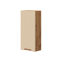 SKŘÍŇKA DO KOUPELNY Lotta Dubový/kašmírový pruhovaný - kašmírová/barva dubu, kompozitní dřevo (20/72.6/33cm) - Vicco