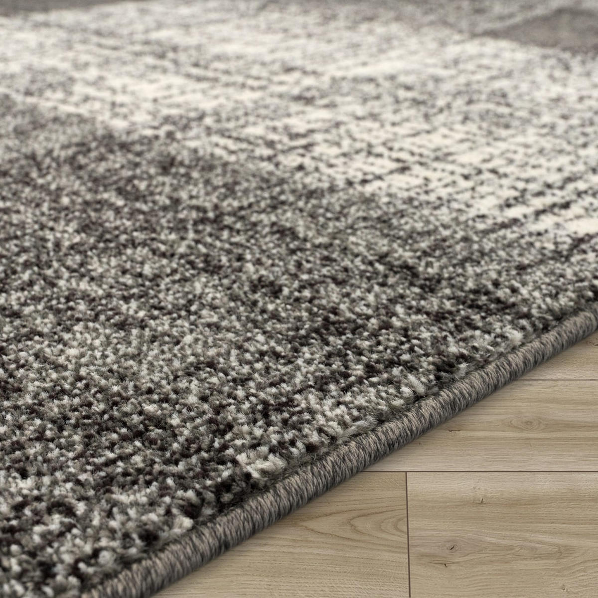 KURZFLORTEPPICH 140/200 cm Mondial 105 - Grau, Kunststoff (140/200cm) - Paco Home