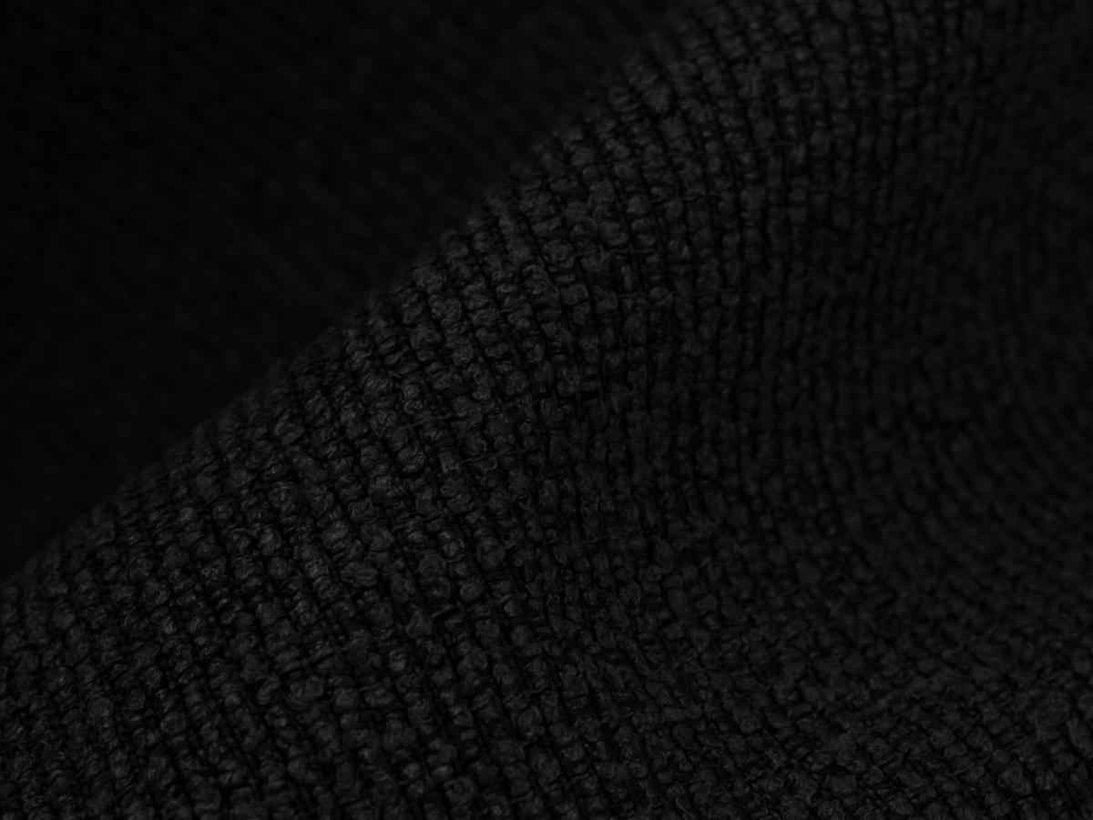 SOFAELEMENT Bouclé Stoff Schwarz - Schwarz, Holzwerkstoff/Kunststoff (70/75/94cm) - Makamii