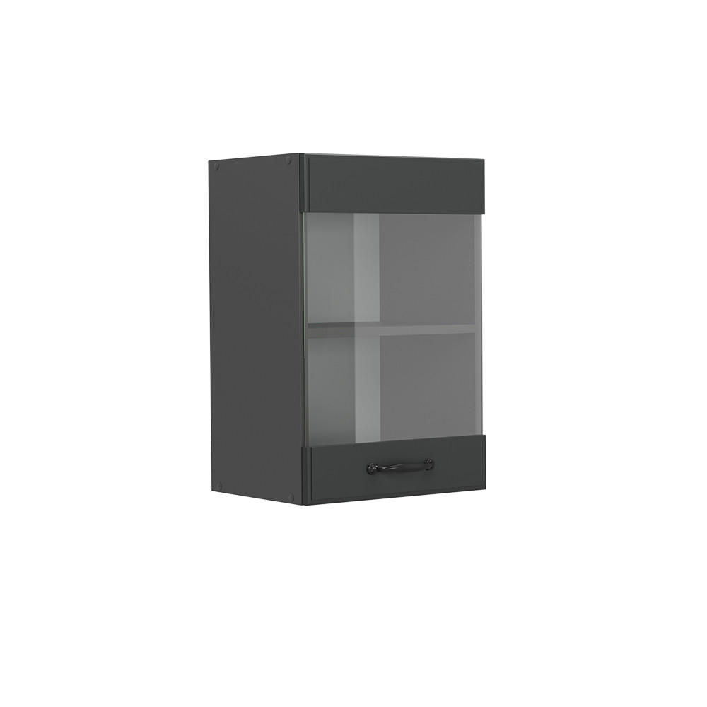 K&Ouml;KSGLASSK&Aring;P R-Line Antracit hus p&aring; landet 40 cm Antracit, Antracit 60/40/31 cm