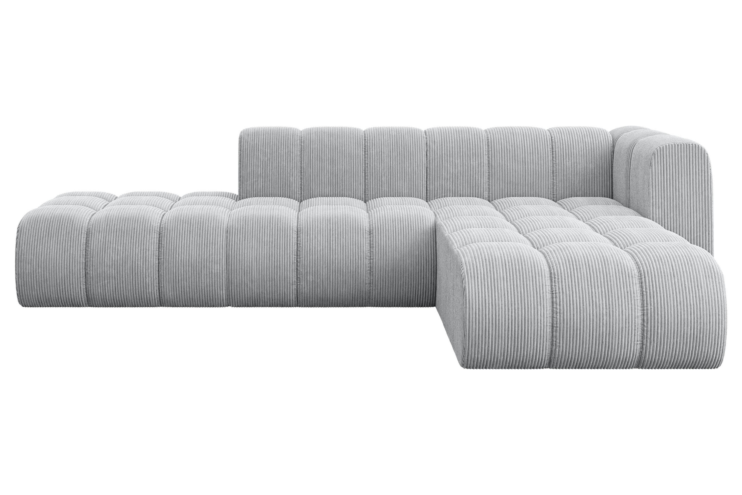 Altdecor Ecksofa Grau 296x177 cm