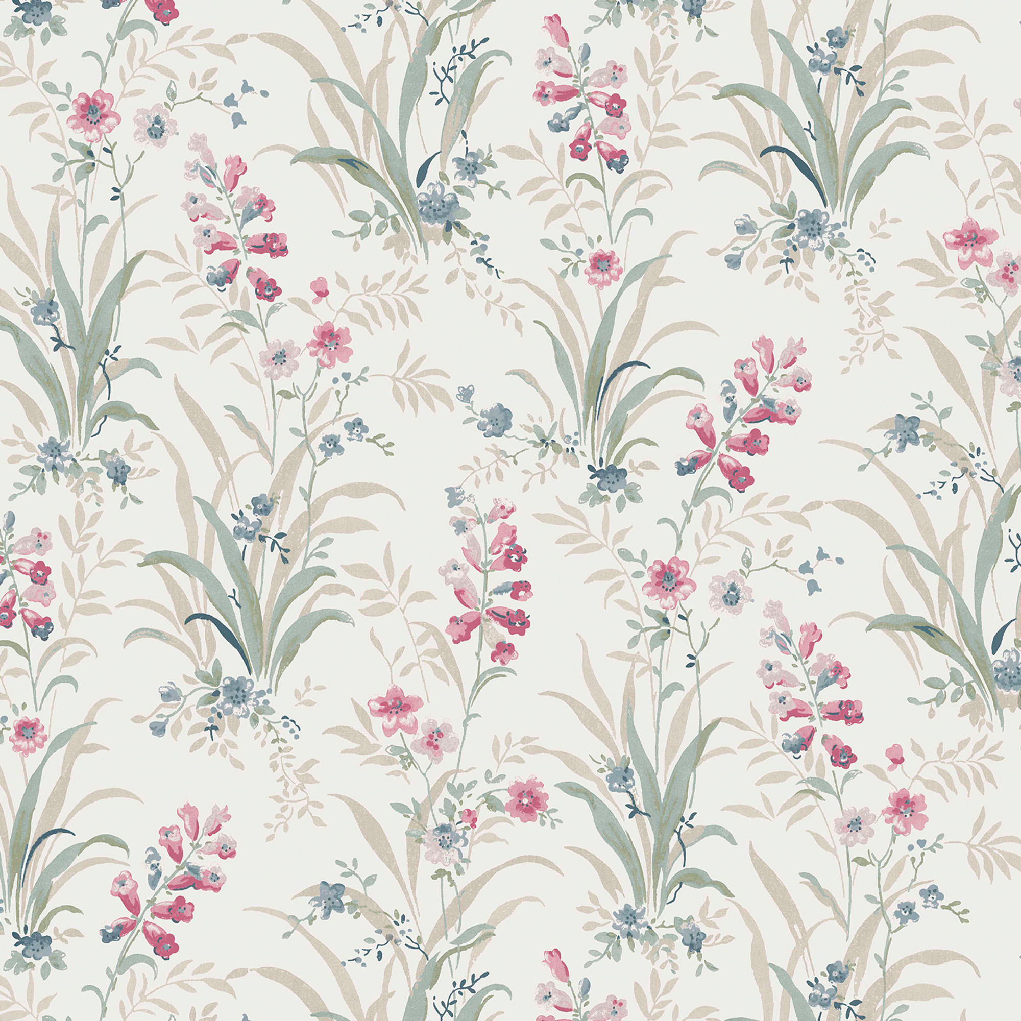 VLIESTAPETE Mosedale Posy Soft Natural - Naturfarben, Papier/Kunststoff (52/1000cm) - Graham & Brown