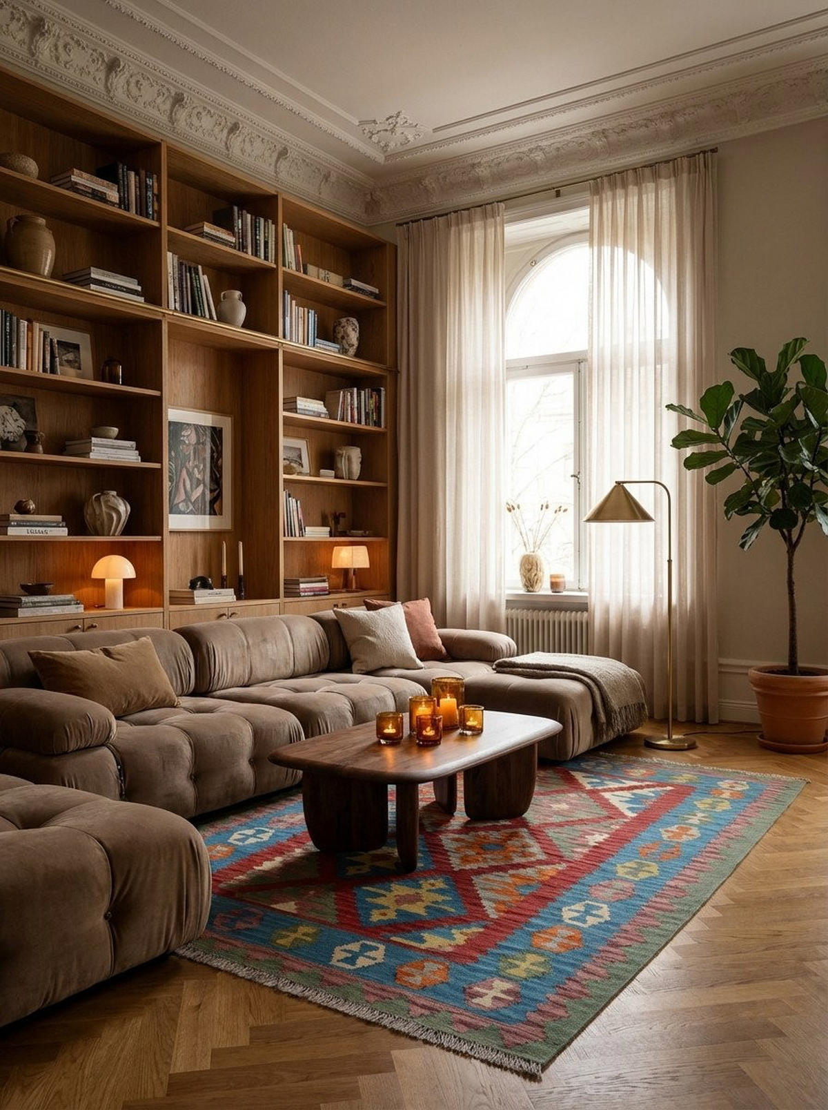 HANDWEBTEPPICH Kelim Gashgai Rot 183/131 cm Schurwolle - Rot, Textil (131/183cm) - Looma