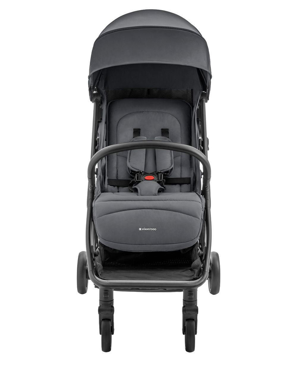 Thumbnail - Kikka boo Buggy, Schwarz, Grau, Metall, 53x105x66 cm, kinder, unisex, Baby on Tour, Kinderwagen, Buggys