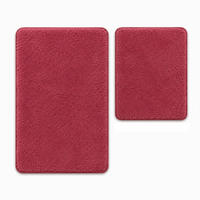 BADEMATTE Set 2tlg UNI ROT - Rot, Textil (60/100cm) - ROLFNERS