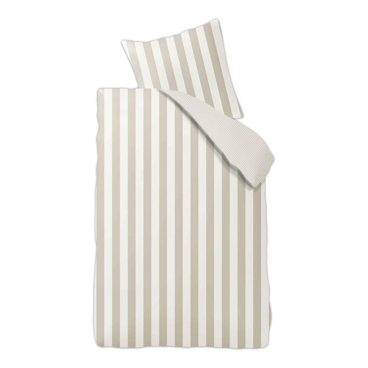 BETTWÄSCHE All Dreams aus Baumwolle 155 x 220 cm - Beige, Textil (155/220cm) - Butlers