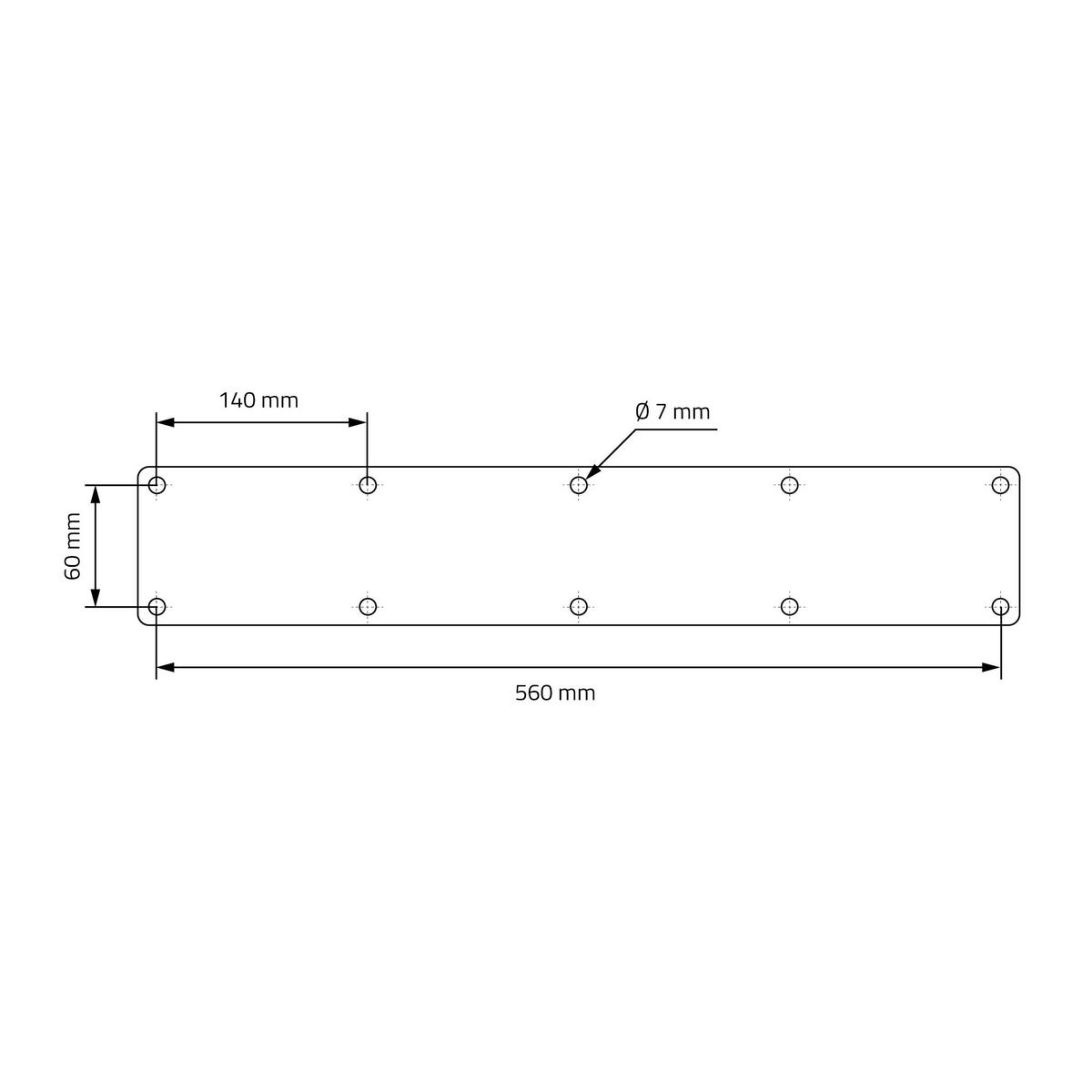 TISCHBEINE Metall Schwarz 2er Set 60x72 cm Oval Tischgestell aus Stahl X-Form - Schwarz, Metall (60/72/8cm) - ML-DESIGN
