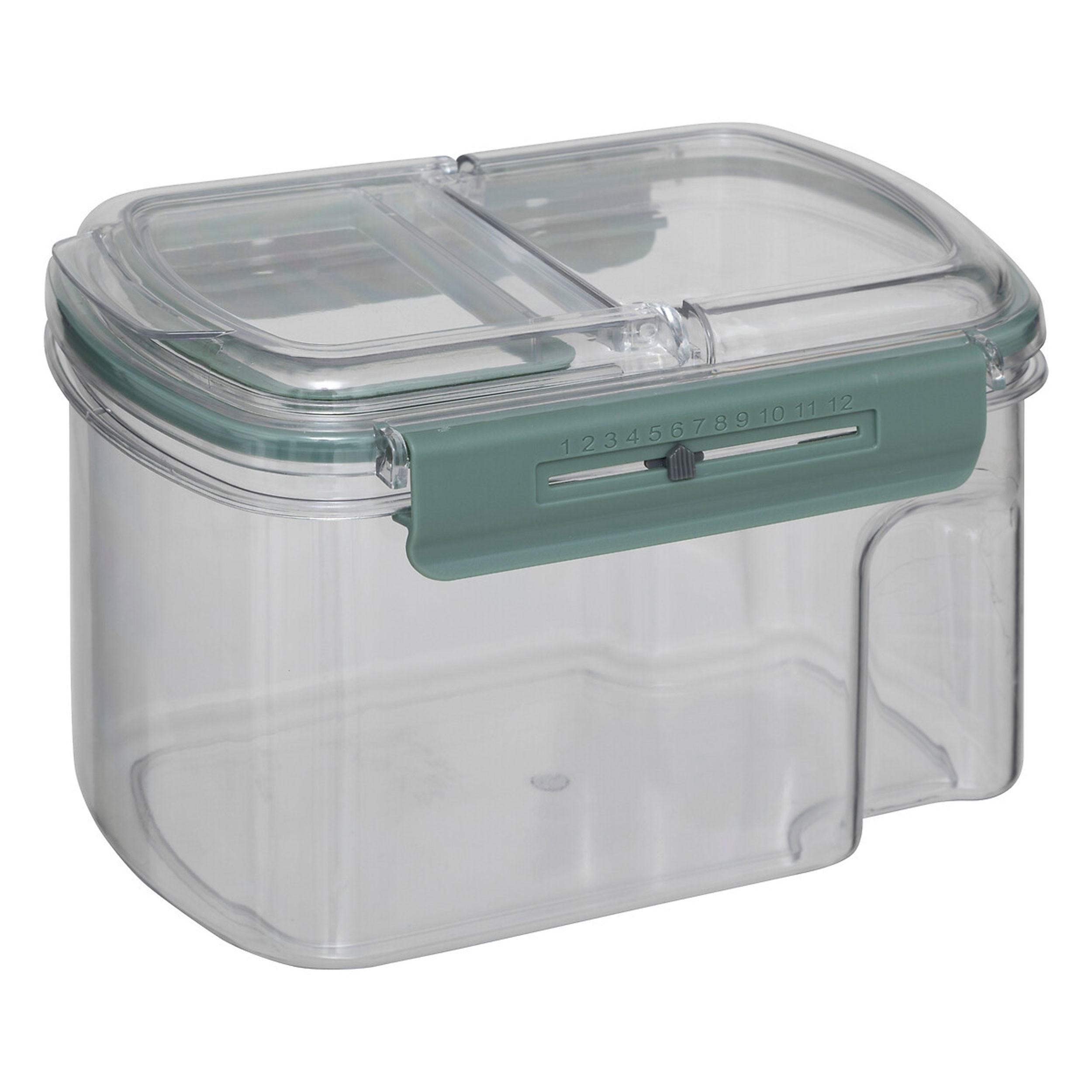 VORRATSDOSE Neo, Kunststoff, 1.5 L - Transparent, Kunststoff (14.1/12.4/19.3cm) - 5five Simply Smart