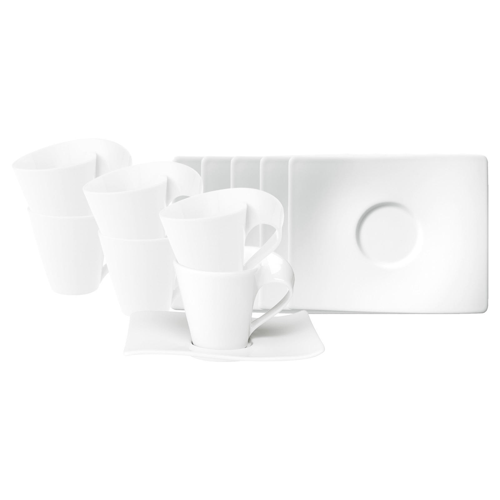 Villeroy & Boch Kaffeetassen Weiß 14.6x11.3x18 cm