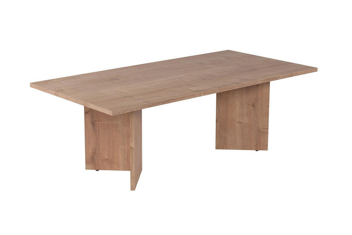 COUCHTISCH sabin Eiche Saphir - Braun, Holzwerkstoff (119/60/40cm) - Habitat Garten