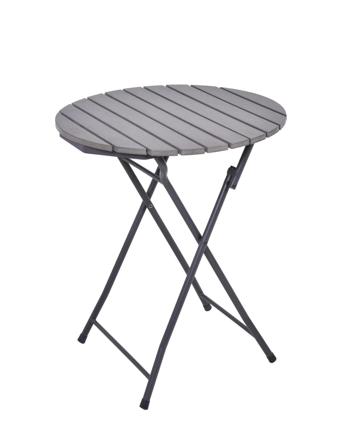 BALKONMÖBEL-SET Ulf 3-teilig Balkon-Set - Grau, Kunststoff - DELUKE