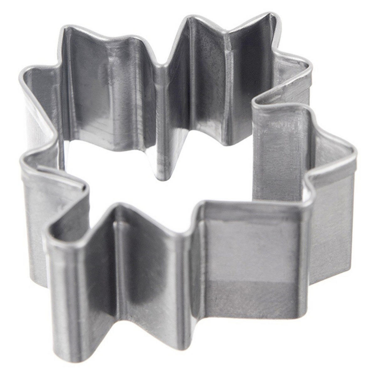 AUSSTECHFORM Ahornblatt 4 cm Silber - Silberfarben, Metall (3.5/1.5/4cm) - Orion 