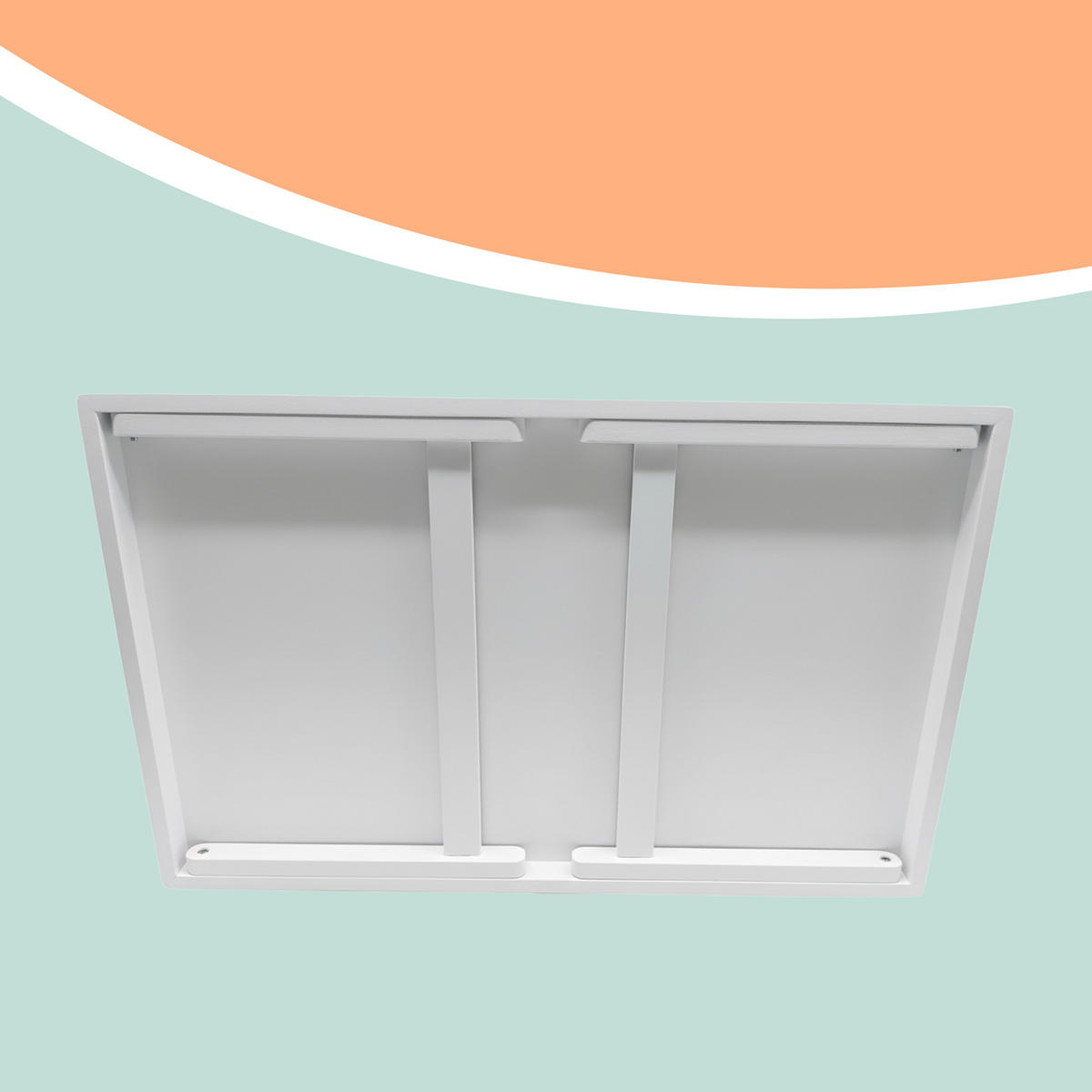 NOČNÝ stolík - biela, drevo - Relaxdays