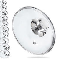 GLASDECKEL Universal transparent - Klar, Glas (14/14/5cm) - Orion 