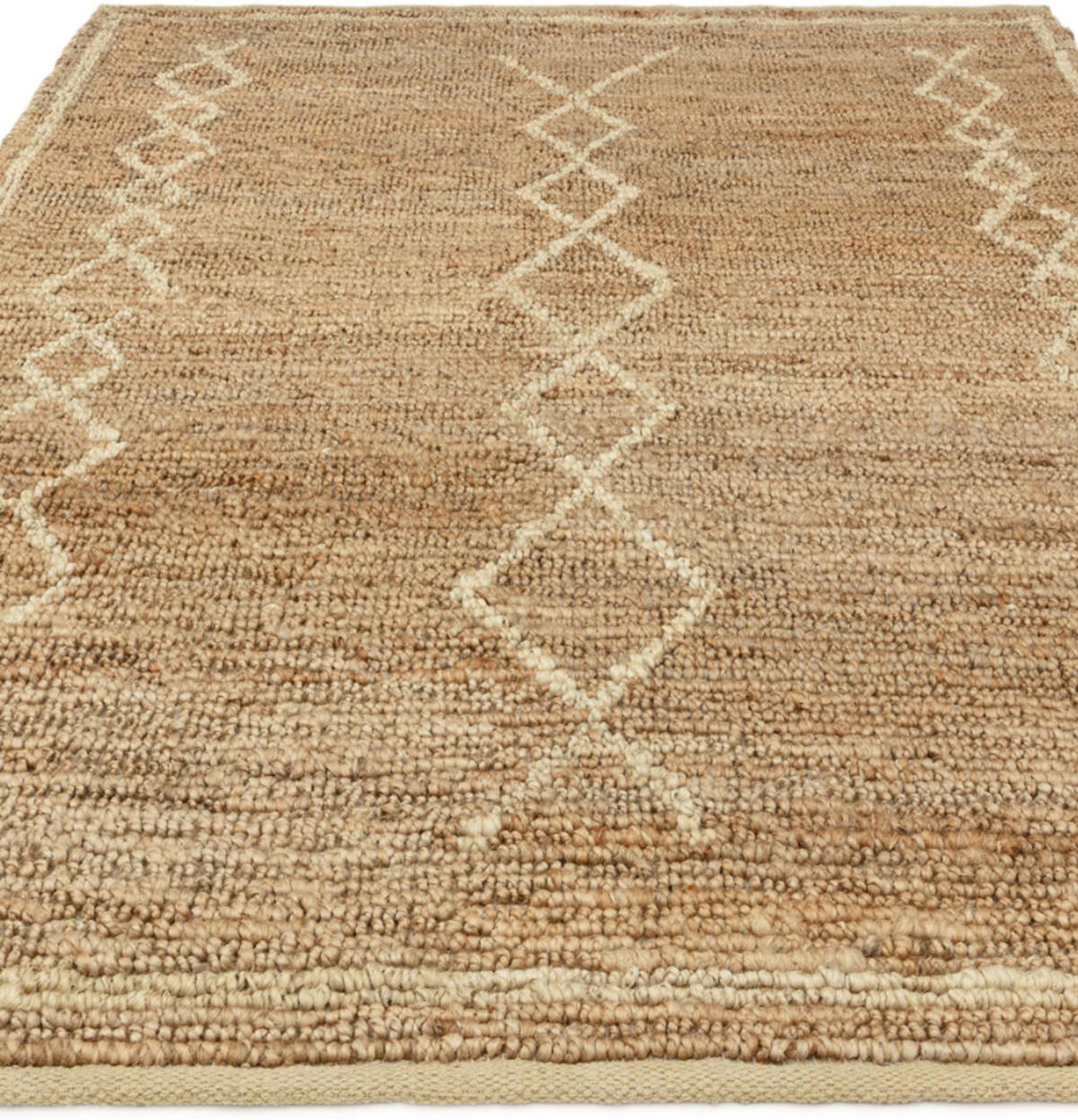 TEPPICH handgewebt Naturfaser AGORA Beige 120 x 170 cm - Beige, Naturmaterialien (120/170cm) - Novatrend
