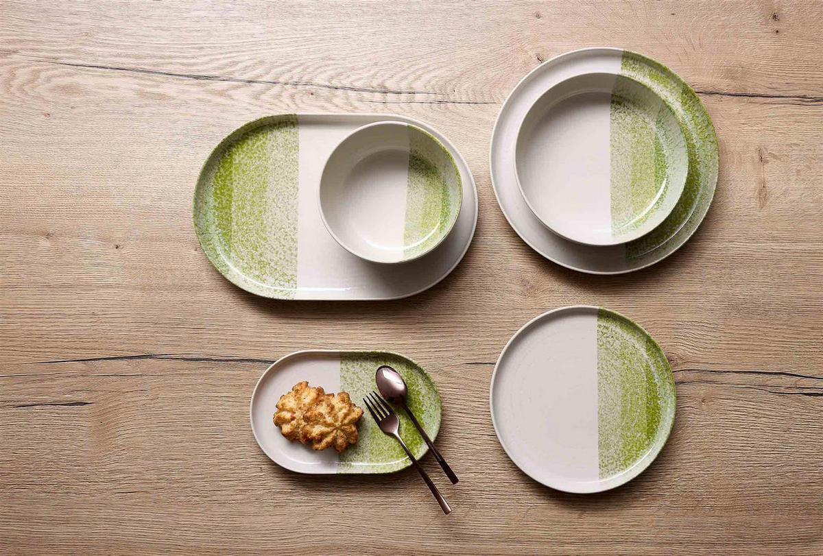 EINSTEIGER-SET Trio Grün 16er Set - Grün, Keramik (2/2/2cm) - Ritzenhoff Breker