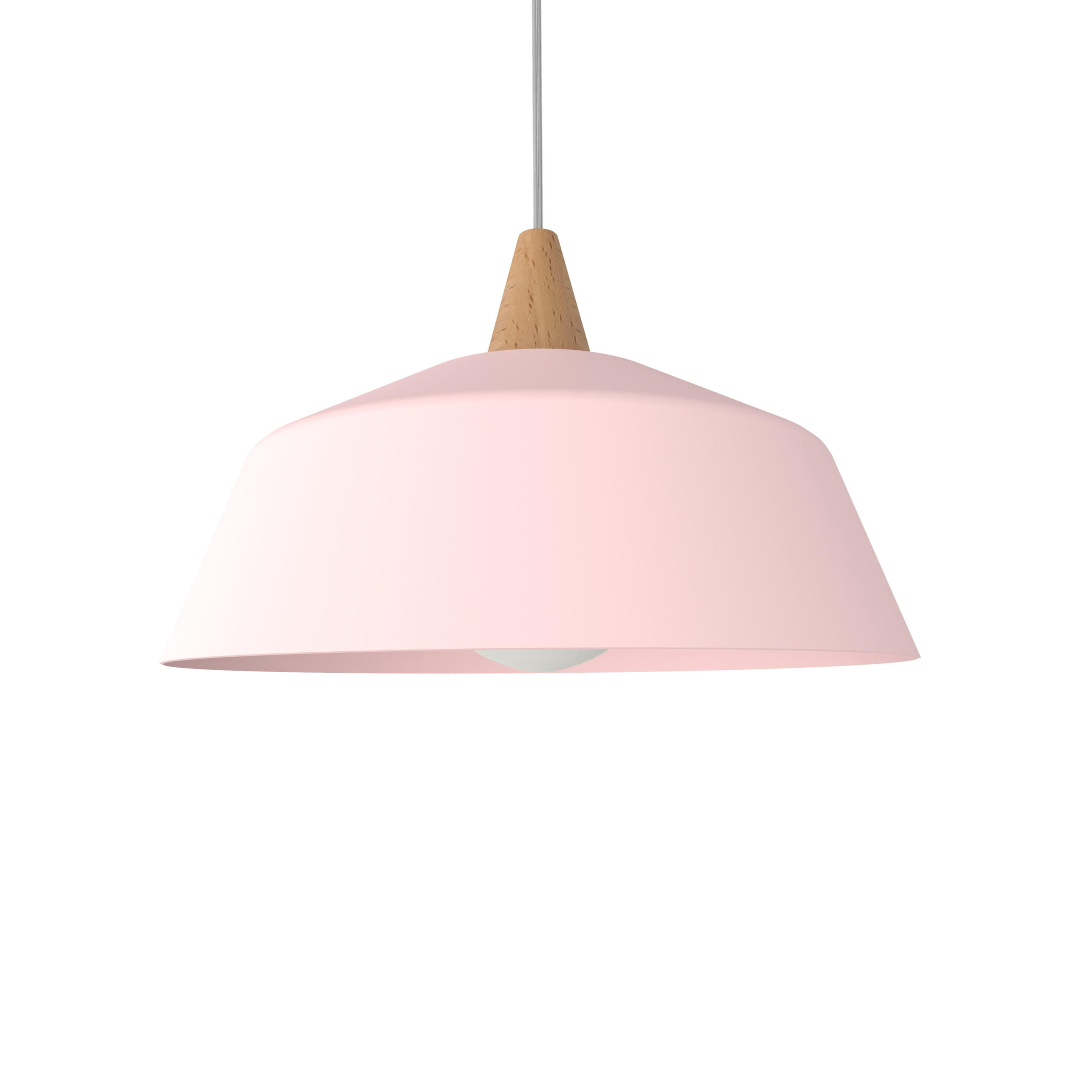 Lumicom Hängeleuchte Pink 35x13x35 cm