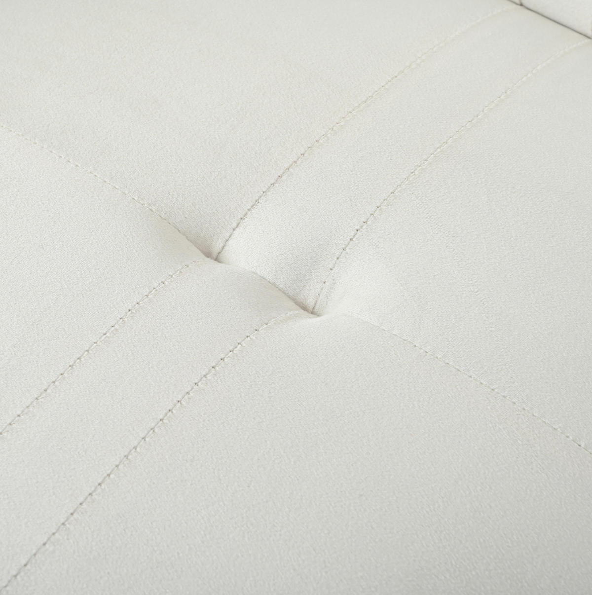 2-SITZER Schlafsofa aus Samt in Beige mit verstellbaren Rückenlehnen - Beige, Textil (164/70/89cm) - Modfu