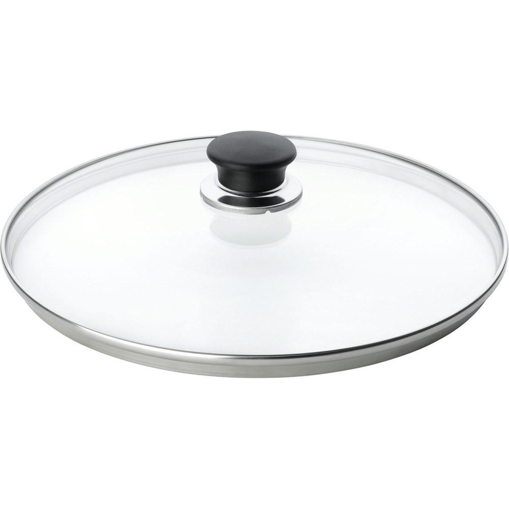 DECKEL Weiß 27/27/5.5 cm 334F0226 - Weiß, Glas (26cm) - Ballarini