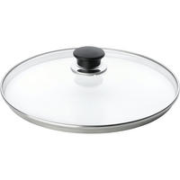 DECKEL Weiß 32/32/5 cm 334F0232 - Weiß, Glas (32cm) - Ballarini