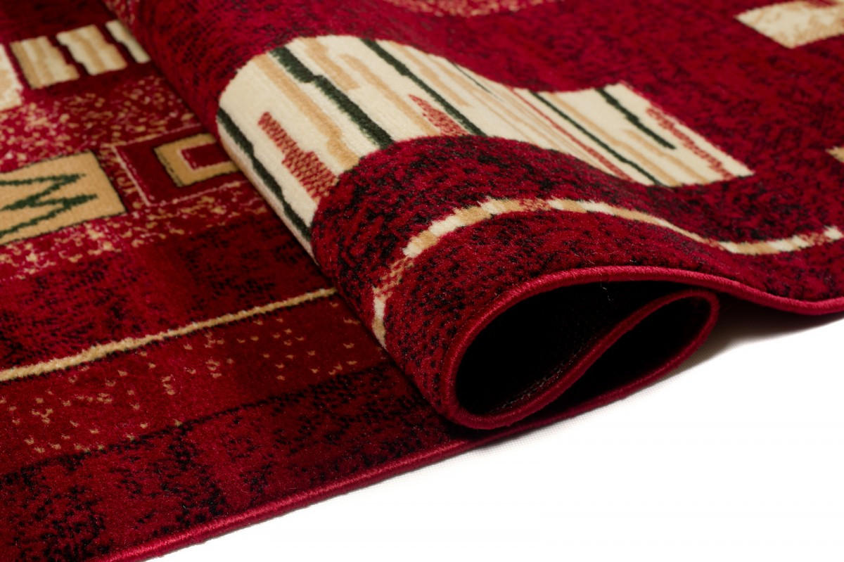TEPPICH ATLAS Rot Beige 180/250 cm - Beige/Rot, Textil (180/250cm) - Tapiso