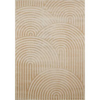 TEPPICH mit geometrischem Muster Bianca Beige 200x290 cm - Beige, Textil (200/290cm) - Nazar Rugs