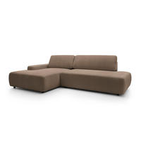 ECKSOFA BOULI Braun 276x164x82 cm - Braun, Textil (276/164cm) - FURNLUX