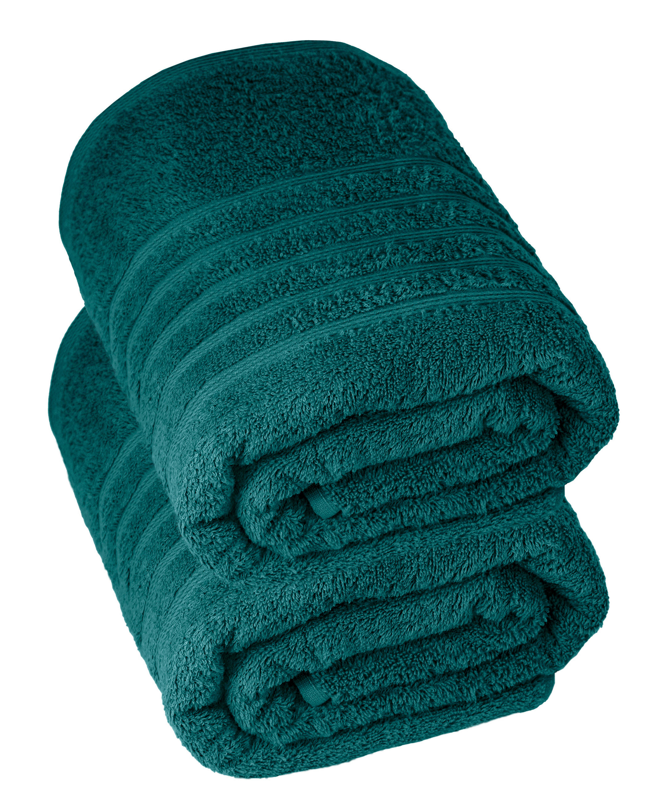 BADETUCH London Opal Grün 2er Set 100x150 - Opal, Textil (100/150cm) - Lashuma