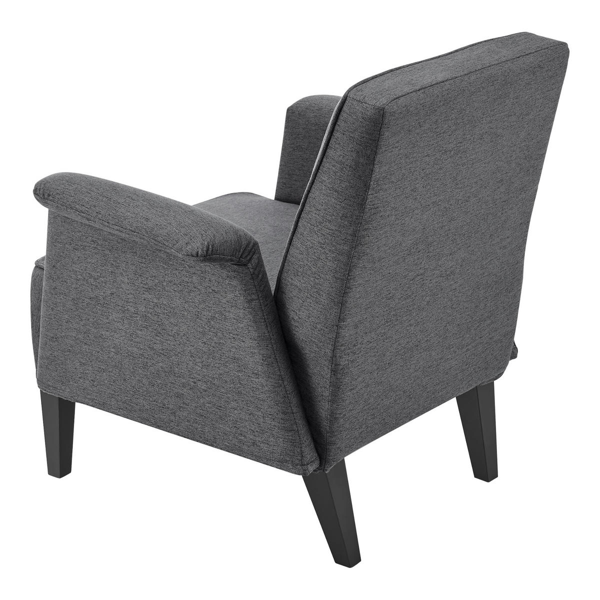 POLSTERSESSEL Diespeck Textil Steingrau - Grau, Textil (78.5/82/77cm) - [en.casa]